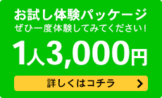 お試し体験パッケージ　1人3,000円